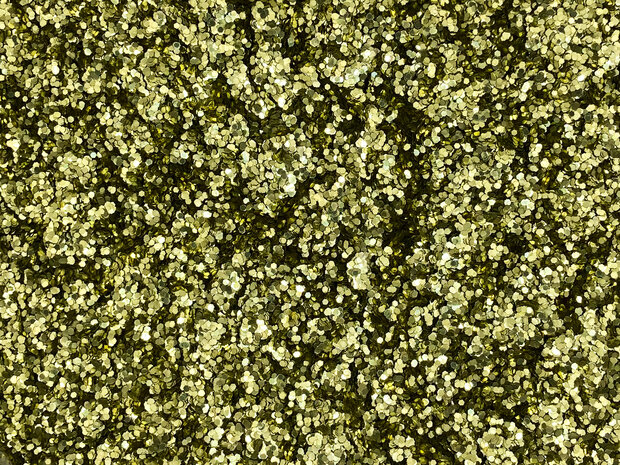 Kleine gouden biologisch afbreekbare glitters
