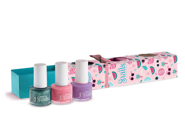 SNAILS KINDERNAGELLAK 3 MINI PACK - BERRY LICIOUS