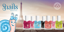 Snails waterafwasbare vegan kindernagellak Snails waterafwasbare vegan kindernagellak